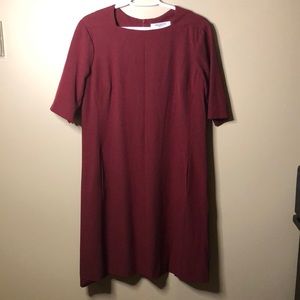 Mm lafleur short sleeve midi dress